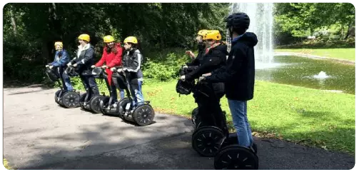 Segway tour through the Bergisches Land